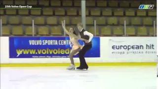 Ludmila SOSNITSKAIA / Pavel GOLOVISHNOKOV FD Volvo Open Cup 2014