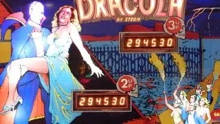 DRACULA Pinball Machine ~ GRC Restoration ~ Gameplay Archive