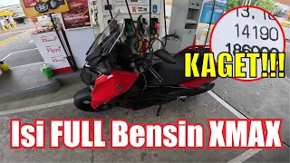 KAGET! Segini TOTAL isi Bensin XMAX Connected 2023