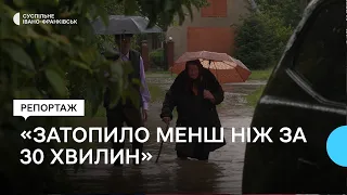 Жителі села Нижній Вербіж Коломийського району розповіли про наслідки негоди