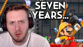 Reacting to the Creator Who Created the Hardest Super Mario Maker Level of All Time