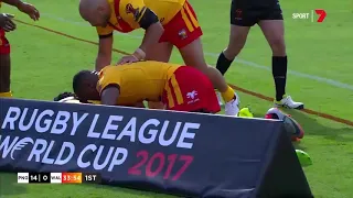 2017 Rugby League World Cup: PNG v Wales Highlights