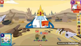 Adventure Time CardWars KINGDOM final boss ICE KING all lvl 50 card