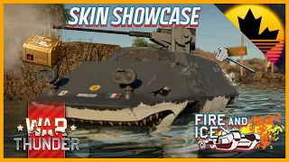 Skin Showcase | Fire and Ice Major Update | War Thunder | FULL ULTRA HQ TEXTURE PACK | MAX SETTINGS