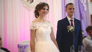 @Wedding-channel-UA Вітання нареченим Роману та Ірині від батьків 4.08.2018