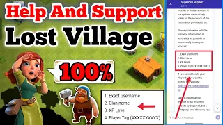 How to recover lost village in clash of clan account 2023 @IcAghoriGaming