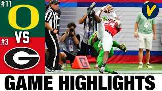 #11 Oregon vs #3 Georgia | 2022 College Football Highlights