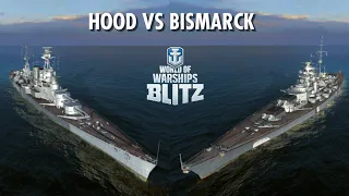 Hood vs Bismarck | World of Warships Blitz