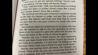 Adventures of Don Quixote Chapter 14: Don Quixote Advises Sancho