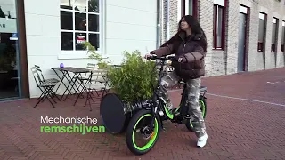 Ontdek alle mogelijkheden van deze vouwbare elektrische fiets