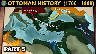 How did the Ottomans start to decline? - History of The Ottomans (1700 - 1800)