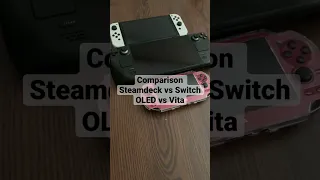 COMPARISON Steam Deck vs Nintendo Switch vs PS Vita