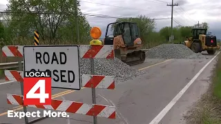 Surprise road closure causes headaches in Huron Township