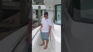 Bertram Yachts 39 walk through with Dan