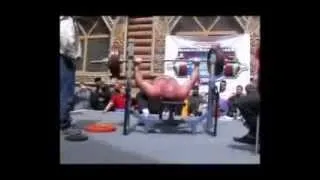 Андрей Гальцов жим лежа 150 кг на 24 раз / Andrey Galtsov Benchpressing 150kg x 24