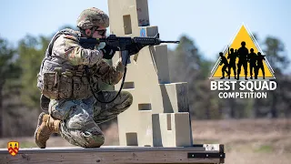 Weapons Range at a U.S. Army Reserve Best Squad Competition 2024