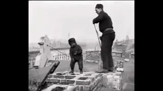 footage of a 3-year-old chimney sweeper from the 1930s