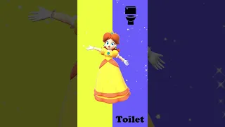 Mario But Mario toilet #shorts #mario