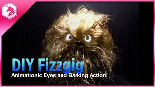 Make an Animatronic Fizzgig Puppet Head with Barking and Eye Movements @adafruit #adafruit