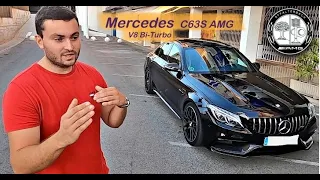 Cuánto cuesta MANTENER un Mercedes C63s AMG del 2017???? V8 Bi-Turbo 510cv