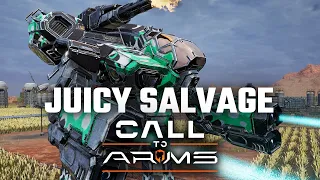 Juicy Mech Salvage - Call to Arms DLC for Mechwarrior 5: Mercenaries Episode 15