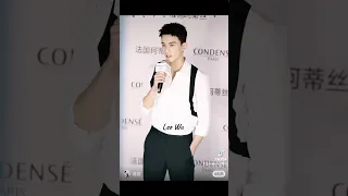 230409 WuLei for CONDENSE brand event in Hangzhou..#leo #wulei #blackandwhite #cool #handsome