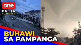 Buhawi, nanalasa sa Bacolor, Pampanga