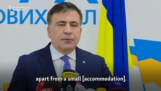 Saakashvili Says Criminal Charges Against Him Are 'Ludicrous'