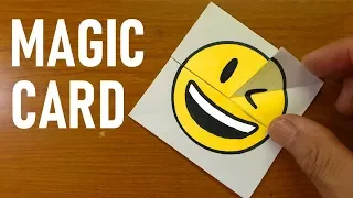 Emoji Paper Magic Card - DIY Face Changer Tutorial #StayHome #WithMe