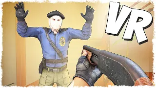 ГОНКА ВООРУЖЕНИЙ В CS:GO VR!!!