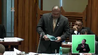 Fijian Minister for Health response to question on scabies control