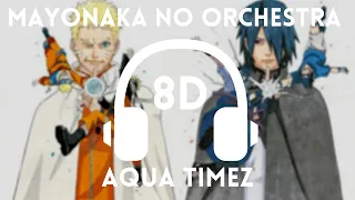 〚Mayonaka no Orchestra〛by Aqua Timez「8D MUSIC」Naruto Shippûden - Ending 16 Full