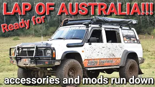 Overland Nissan Patrol rig run down of our accessories and modifications