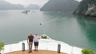 Cu Fredi pe cel mai luxos yacht din Vietnam !