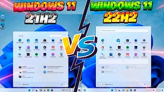 ⚡Windows 11 22H2 VS Windows 11 21H2 / El MEJOR Windows MEJORADO!