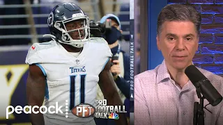 Tennessee Titans bet on replacing A.J. Brown with Treylon Burks | Pro Football Talk | NBC Sports