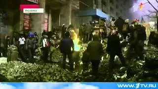 УНИКАЛЬНЫЕ КАДРЫ Обращение Януковича к Евромайдану 19 02 2014   Киев