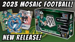 THE LAST MOSAIC?! 2023 Panini Mosaic Football Hobby Box Review!