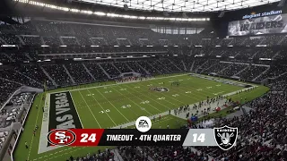 49ers @ Raiders 2022 Week 17