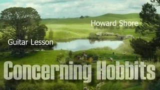 Concerning Hobbits - Guitar Lesson