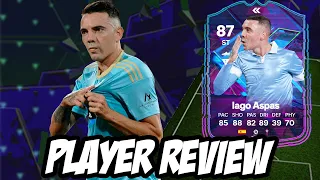 87 IAGO ASPAS FLASHBACK - Player Review | ULTIMATE TEAM 24