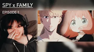 WHY DID THIS MAKE ME CRY? Spy x Family Episode 1 | REACTION