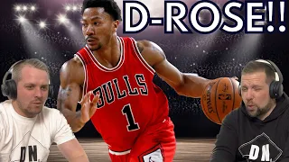 Were British Guys Impressed by Derrick Rose? (FIRST TIME REACTION)