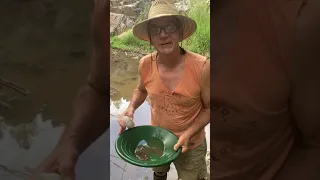 First Gold Nugget in Lynx Creek, Arizona