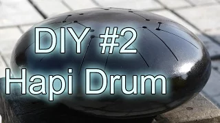 DIY Hapi Drum - Изготовление глюкофона