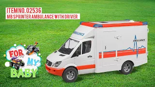 unboxing bruder 02536 mb sprinter ambulance One of the best kids games