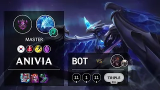 Anivia Bot vs Lucian - KR Master Patch 10.25