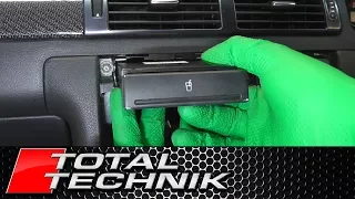 How to Remove Cup Holder - Audi A6 S6 RS6 - C5 - 1997-2005 - TOTAL TECHNIK