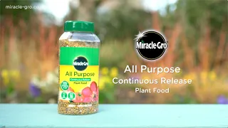 Miracle-Gro® All Purpose Continuous Release Plant Food: feeds your plants for up to 6 months