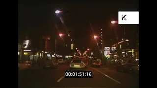 1990s Johannesburg POV driving at Night